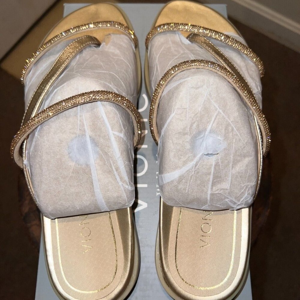 Vionic Prism Gold Women’s Size 8 NIB